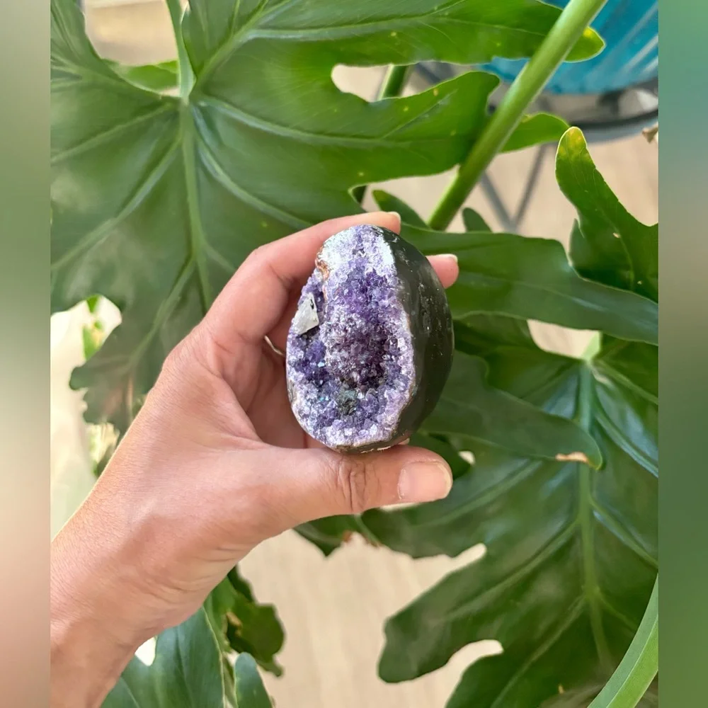 Amethyst Egg from Brazil ~ Easter Egg